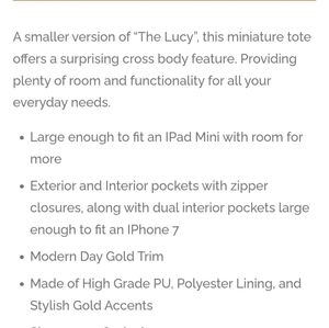 Lucy and Lorraine | Bags | Nwt Lucy And Lorrain Small Crossbody Purse